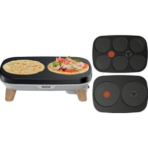 Tefal PY900D - Poffertjespan Zwart