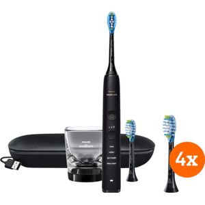 Philips Sonicare DiamondClean 9000 HX9913/18 + opzetborstels (4 stuks)