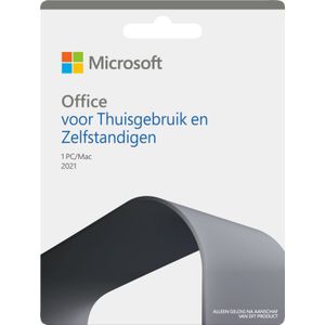 Microsoft Office 2021 Thuisgebruik en Zelfstandigen