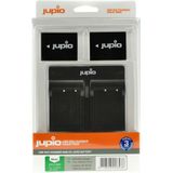 Jupio Kit: 2x Battery NP-W126S + USB Dual Charger