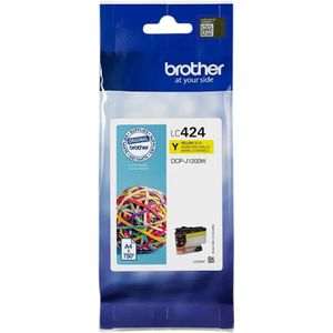 Brother LC-424 Cartridge Geel