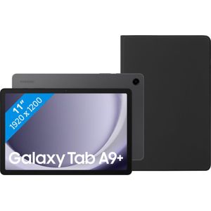 Samsung Galaxy Tab A9 Plus 11 inch 128GB Wifi en 5G Grijs + BlueBuilt Oplader