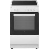 ETNA FIV560WIT - Vrijstaand inductiefornuis - Multifunctionele elektrische oven - 2-fase - 60 cm