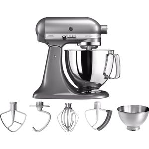 KitchenAid Artisan 5KSM175PSEMS medaillon zilver - Keukenmachine - Zilver