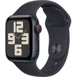 Apple Watch SE (2022) 4G 40mm Midnight Aluminium Sportband S/M