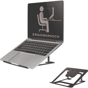 Neomounts NSLS085BLACK Opvouwbare Laptopstandaard Zwart