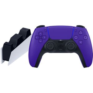 Sony PlayStation 5 DualSense draadloze controller Galactic Purple + oplaadstation