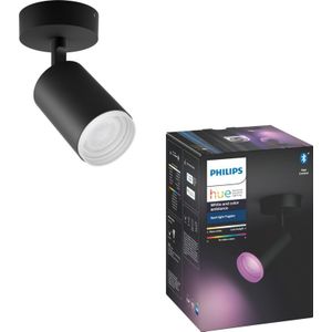 Philips Hue Fugato Spot White & Color zwart