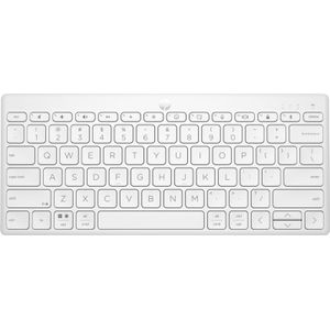 HP 350 Compact Draadloos Toetsenbord Wit Azerty