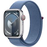 Apple Watch Series 9 4G 41mm Zilver Aluminium Sport Loop