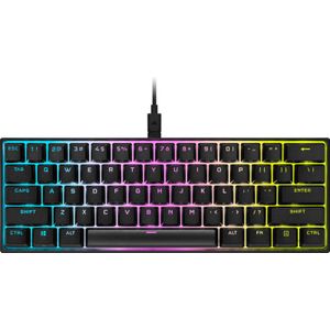 Corsair K65 RGB Mini Mechanisch Gaming Toetsenbord Cherry MX Red Azerty