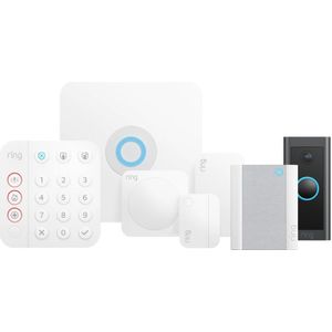 Ring Alarmsysteem met 2 sensoren + Video Doorbell Wired + Chime