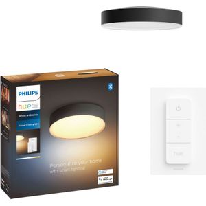 Philips Hue Enrave S plafondlamp White Ambiance Zwart