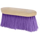 Imperial Riding Wurzelbürste langes Nylon Haar mit Holzrücken Royal purple