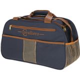 Covalliero Pflege Tasche Milano, navy/kamel