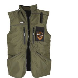 Dingo Gear Ganzjahres-Trainingsweste mit Kapuze - Grün (XXL)