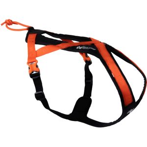 Non-Stop Dogwear Rush Geschirr - Schwarz/Orange (1)