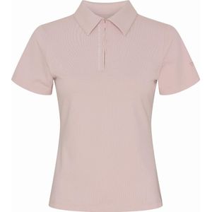 CATAGO Nash Zip Polo Kurzarm-Reitbluse - Burnished Lilac (L)