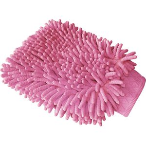 HIPPOTONIC Chenille Handschuh Pink