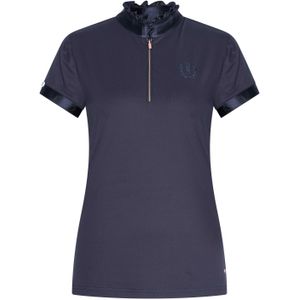 Imperial Riding Polo shirt Anna Navy-Rosegold (L)