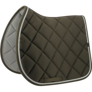 EQUITHEME Classic Schabracke Dark Brown - Full size
