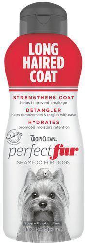 Tropiclean Perfect Fur Shampoo für langes Fell - 473 ml