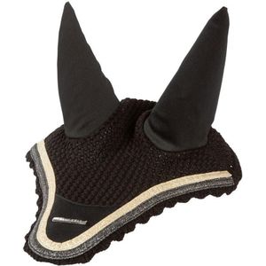 Lami-Cell Sparkling Ear Bonnet - Schwarz / Champagner