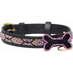 Kampuni Handgefertigtes Hundehalsband Skinny Ombima - Pink (L)