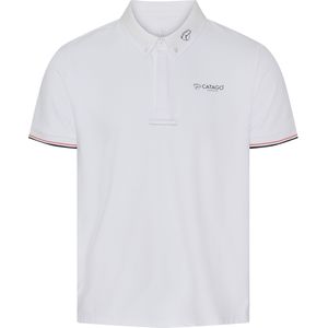 CATAGO MEN Nevin Competition Polo - White (L)