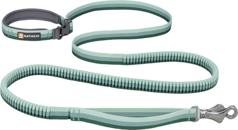 Ruffwear Roamer Bungee Adjustable Leash - River Rock Green (1,7 - 2,1 m)