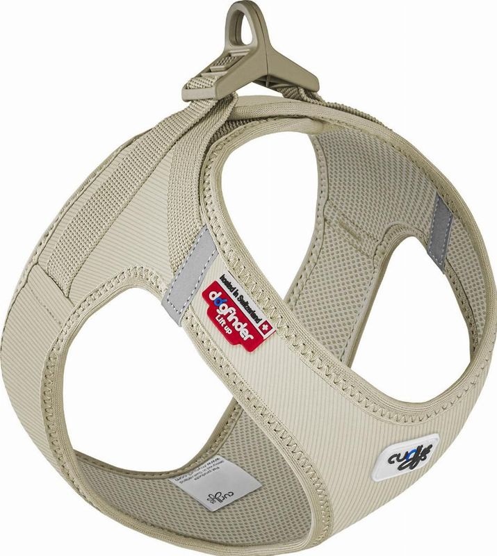 Curli Vest Clasp Cord Hundegeschirr - Tan (L)