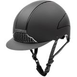 SWING Reithelm H24 chrome - Schwarz matt (55 - 57 cm)