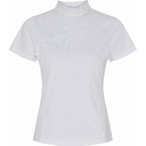 Equipage Tessa Kurzarm-Turniershirt - Weiß (128)