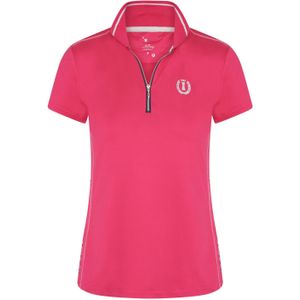 Imperial Riding Polo shirt Tech Ruby Bright Rose (XS)