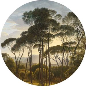Goldenes Zeitalter Landschaften Tapete Kreis BC-011 - ø237,5 cm