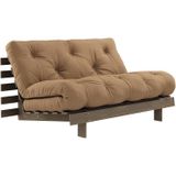 Roots 140 (Schlafsofa) Johannisbrotbraun/Mokka – 123106755140