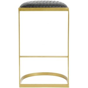 EA Barhocker - schwarz / gold