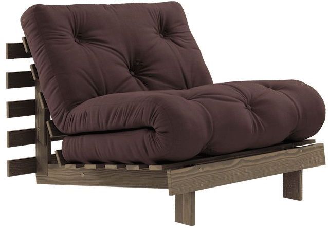 Roots 90 (Schlaf-) Sessel Johannisbrotbraun/Braun - 123106715090