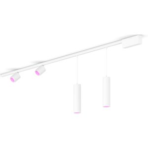 Philips Perifo Basisset Voor Recht Plafond (2 Spots, 2 Hanglampen)
