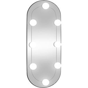 vidaXL-Wandspiegel-met-LED's-ovaal-25x60-cm-glas