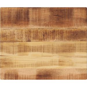 vidaXL Tafelblad rechthoekig 60x50x3,8 cm massief ruw mangohout