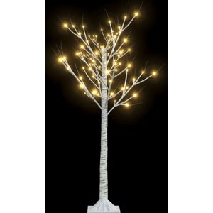 vidaXL Kerstboom wilg met 120 warmwitte LED's binnen en buiten 1,2 m