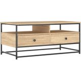 vidaXL-Salontafel-100x51x45-cm-bewerkt-hout-sonoma-eikenkleurig