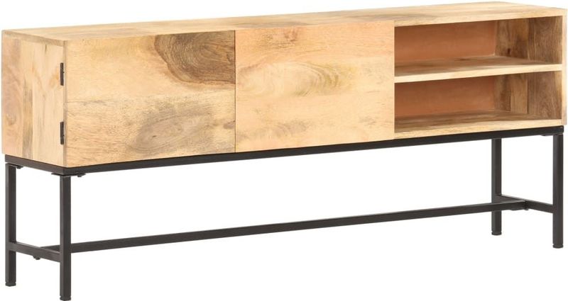 vidaXL Dressoir 145x30x60 cm massief mangohout
