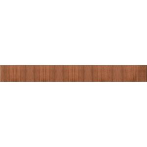 vidaXL Vloerkleed rechthoekig 60x500 cm bamboe bruin