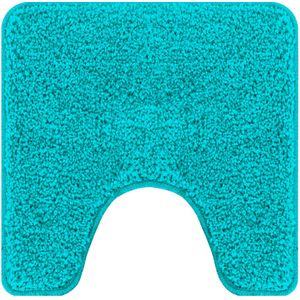 vidaXL Badmat U-Vorm Turquoise 50x50 cm Polypropyleen Antislip