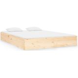 VidaXL Bedframe Massief Hout 120x190 cm - 4FT Small Double