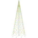 vidaXL Kerstboom met grondpin 3000 LED's meerkleurig 800 cm