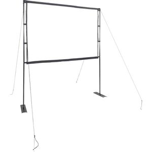 vidaXL - Projectiescherm - met - statieven - 84 - inch - 4:3