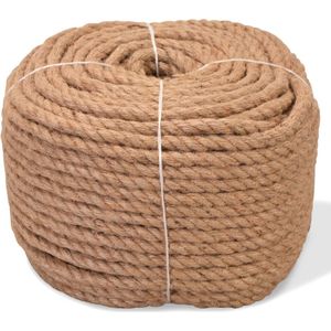 vidaXL Touw 100% jute 12 mm 100 m